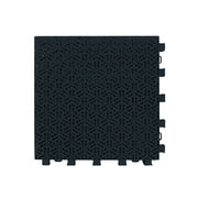 DUNK MASTER Interlocking Sports Floor Tiles - Flight Key Plus Anti-Slip Court Flooring Modular Tiles for Basketball Courts 10/20/30 Square Meters - Black