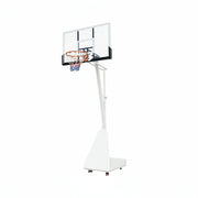DUNK MASTER M024S Basketball System Portable Basketball Stand Ring Hoop Ironman - White