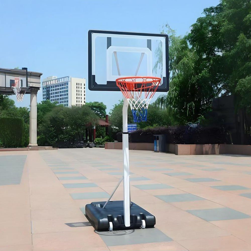 DUNK MASTER M034PL Basketball System Portable Basketball Stand Ring Hoop Ironman