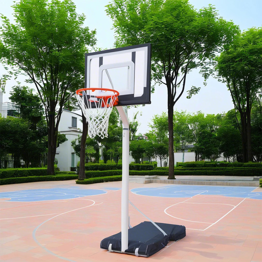 DUNK MASTER M034PL Basketball System Portable Basketball Stand Ring Hoop Ironman