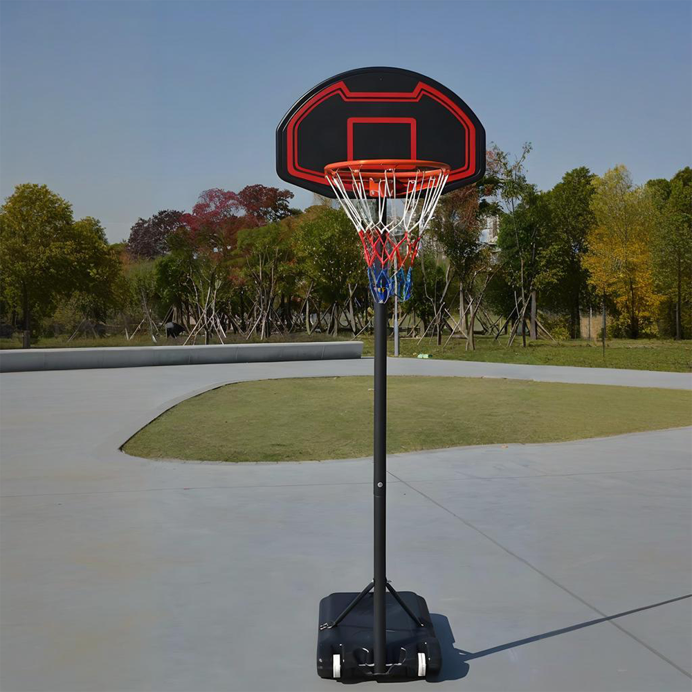 DUNK MASTER PLINC Basketball System Portable Basketball Stand Ring Hoop Ironman