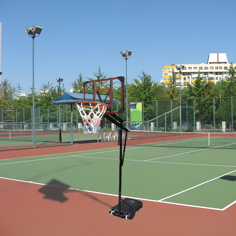 DUNK MASTER ACE C QIAN Basketball System Portable Basketball Stand Ring Hoop Ironman