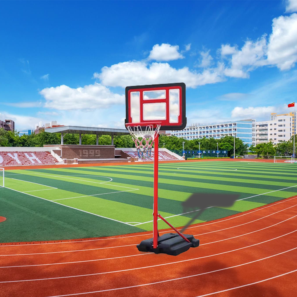 DUNK MASTER M0181 Basketball System Portable Basketball Stand Ring Hoop Ironman