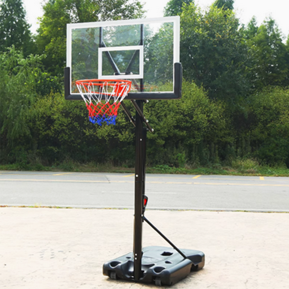 DUNK MASTER M021PL Basketball System Portable Basketball Stand Ring Hoop Ironman