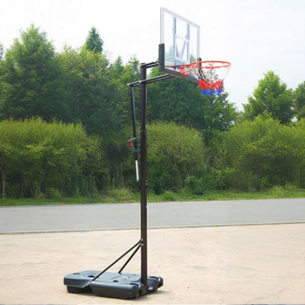 DUNK MASTER M021PL Basketball System Portable Basketball Stand Ring Hoop Ironman