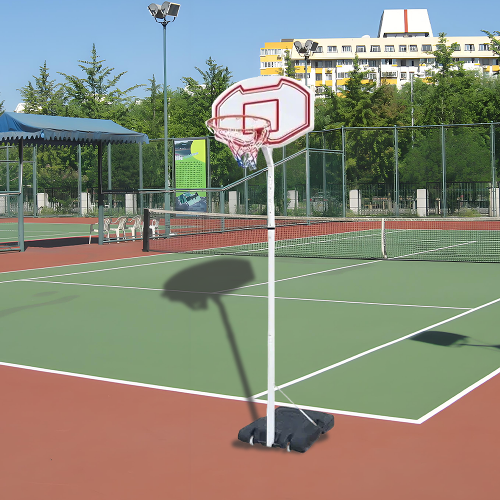 DUNK MASTER M033 Basketball System Portable Basketball Stand Ring Hoop Ironman