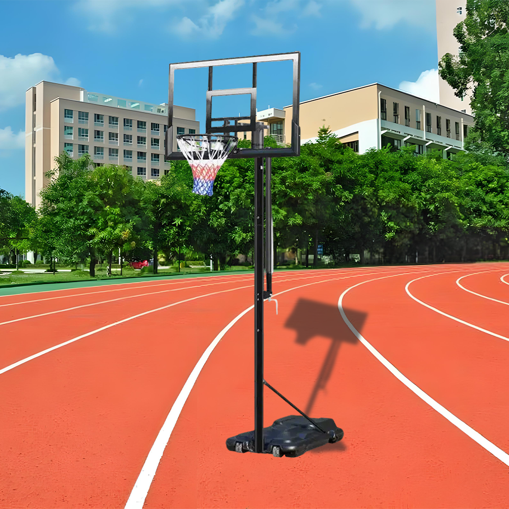 DUNK MASTER M042 Basketball System Portable Basketball Stand Ring Hoop Ironman