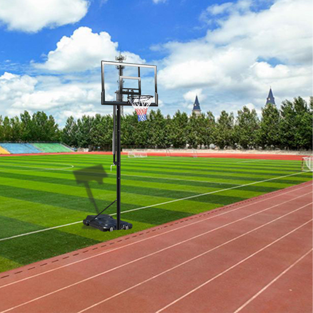 DUNK MASTER M042 Basketball System Portable Basketball Stand Ring Hoop Ironman