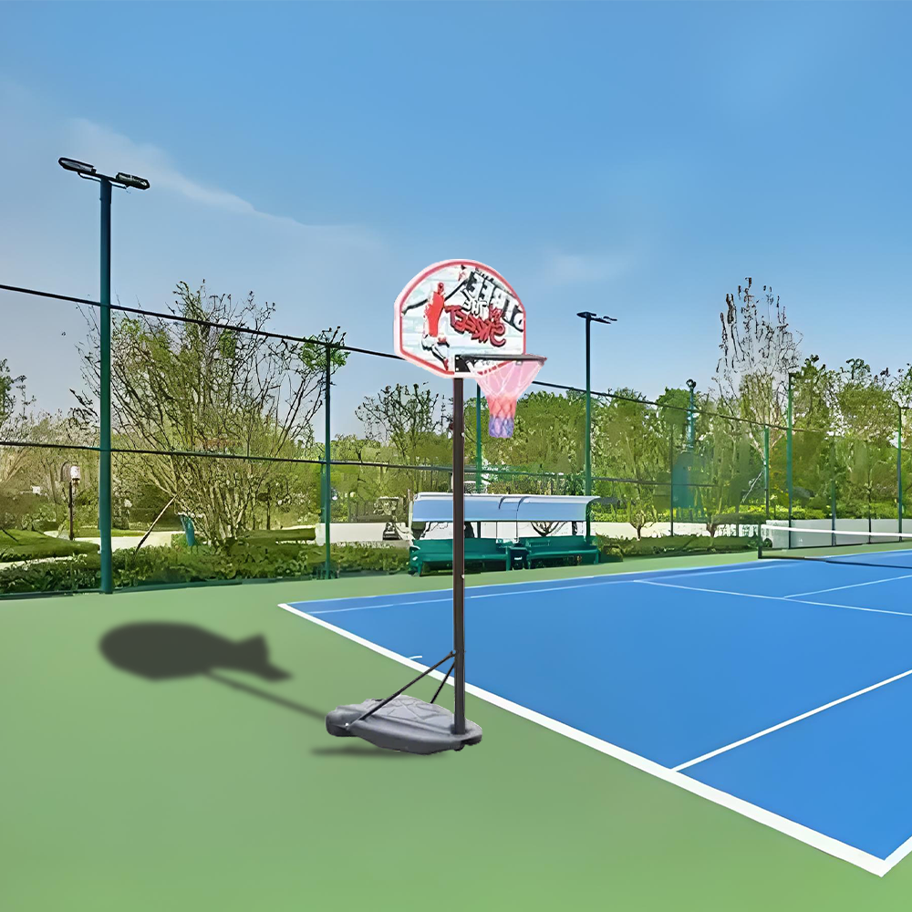 DUNK MASTER M0881 Basketball System Portable Basketball Stand Ring Hoop Ironman