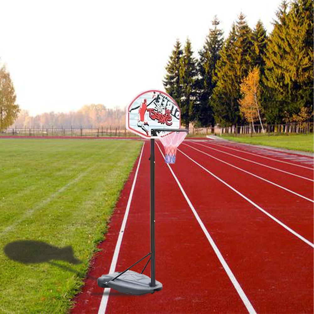 DUNK MASTER M0881 Basketball System Portable Basketball Stand Ring Hoop Ironman