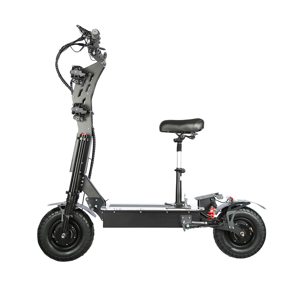 GLIDER 72V Dual Motors 8000W 40Ah Electric Scooter Foldable Dual Motors - Black