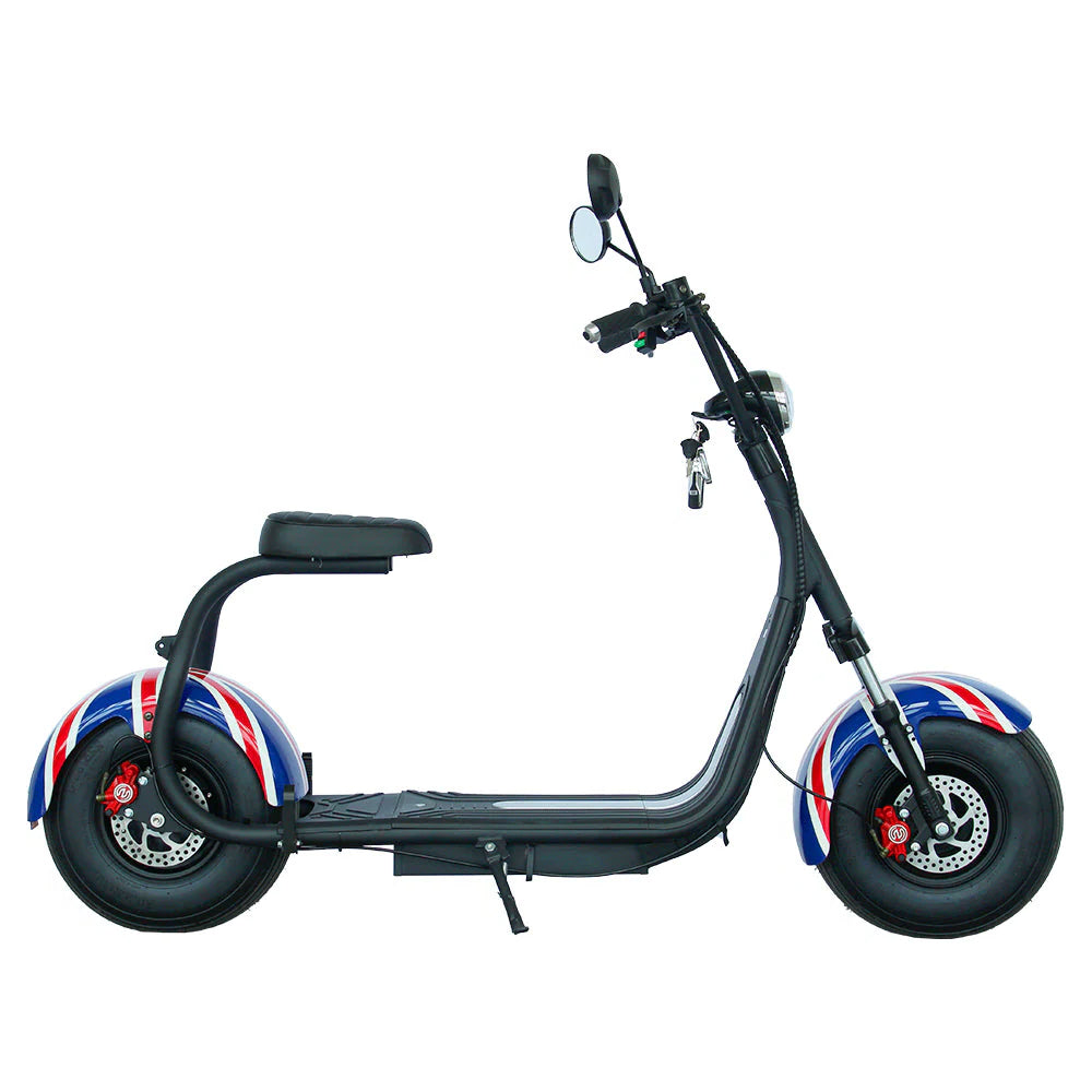 1500W SMD201 Electric Scooter Big Wheel Motorised Adult Riding