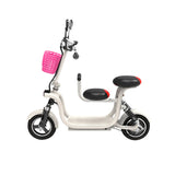 CC1 48V 400W 13Ah Single Motor Foldable Electric Scooter W/ Baby Seat