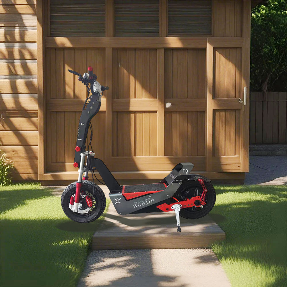 GLIDER 72V 40AH 4000W Electric Scooter Black And Red