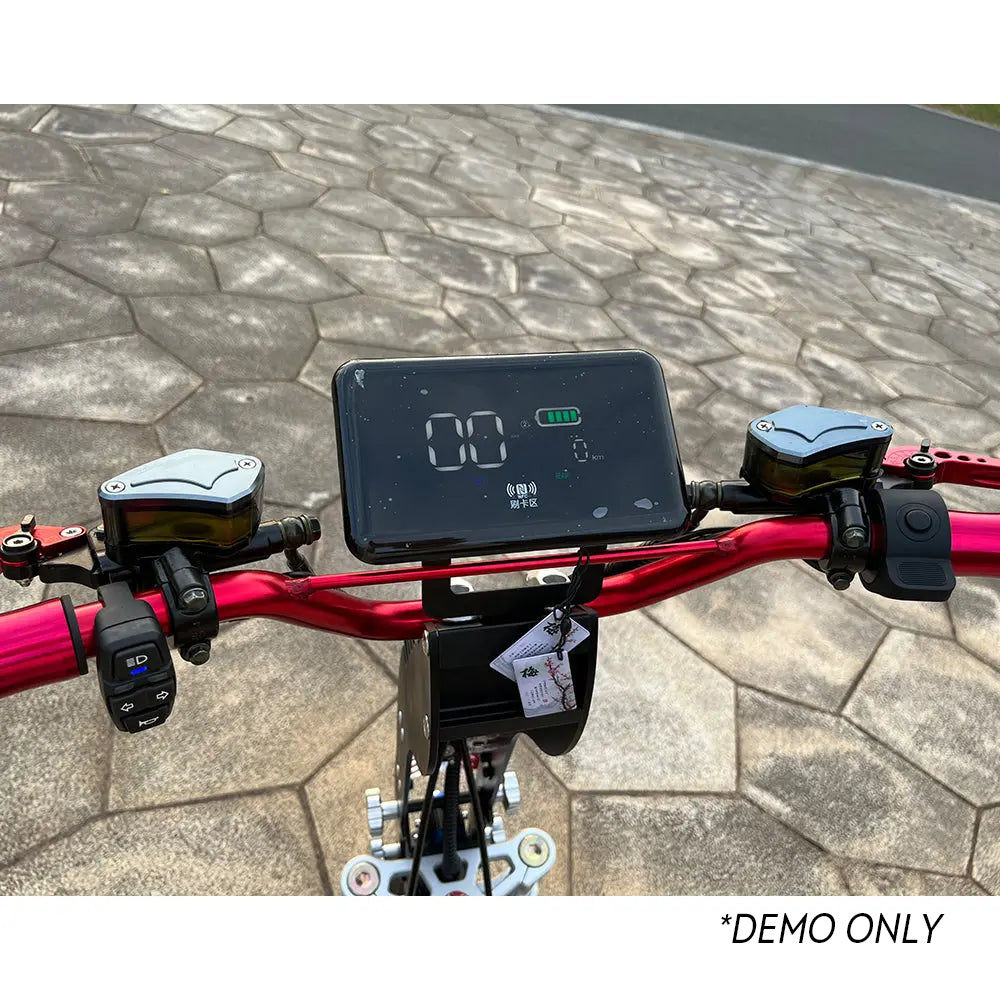 GLIDER 72V 40AH 4000W Electric Scooter Black And Red