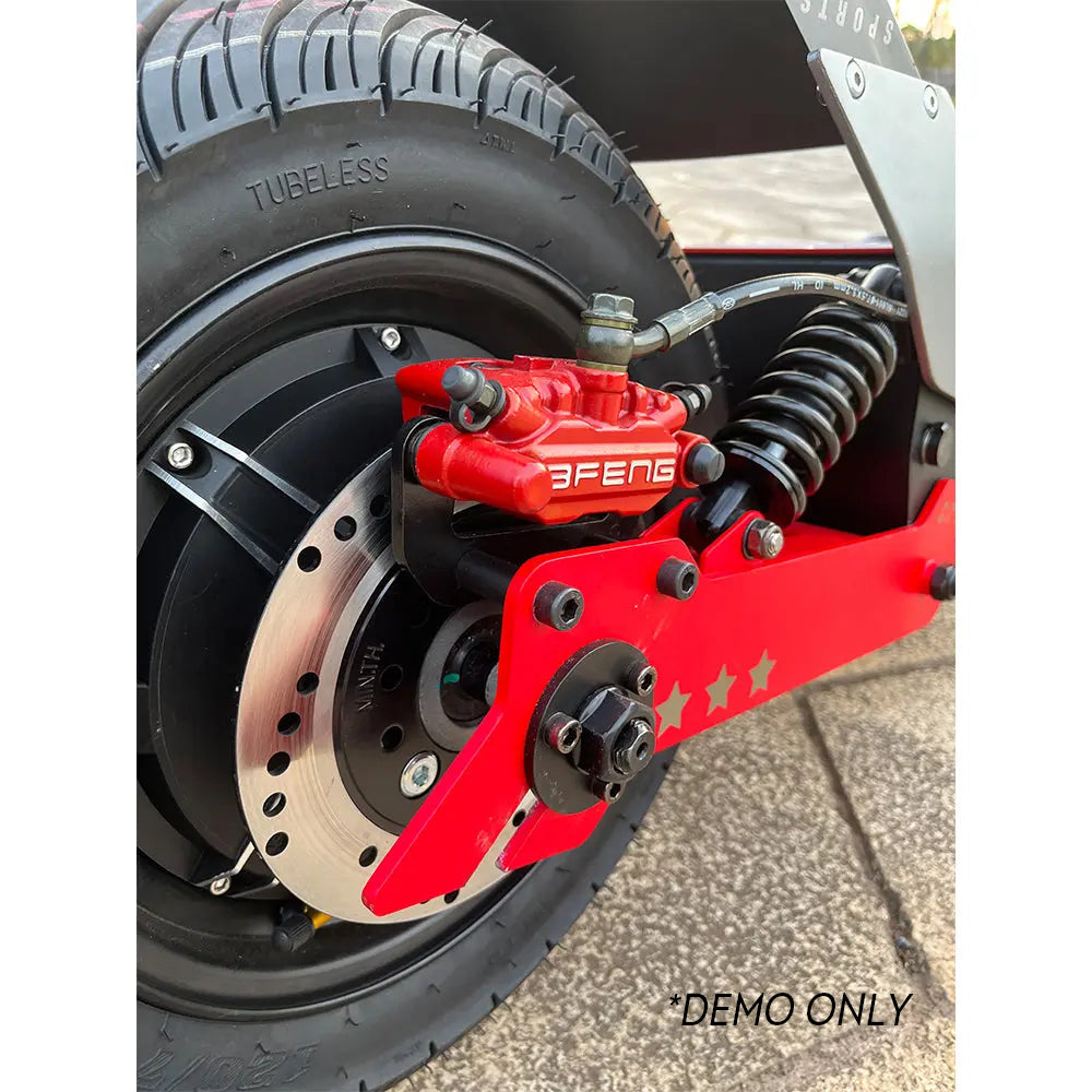 GLIDER 72V 40AH 4000W Electric Scooter Black And Red