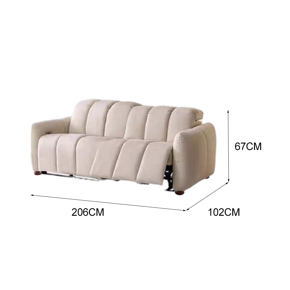 LUXORA FC1011 Pine Wood Frame Sofa - High-Tech Fabric