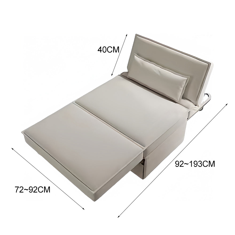 LIVARA FC1038 Stretchable Steel Frame Sofa / Sofa Bed