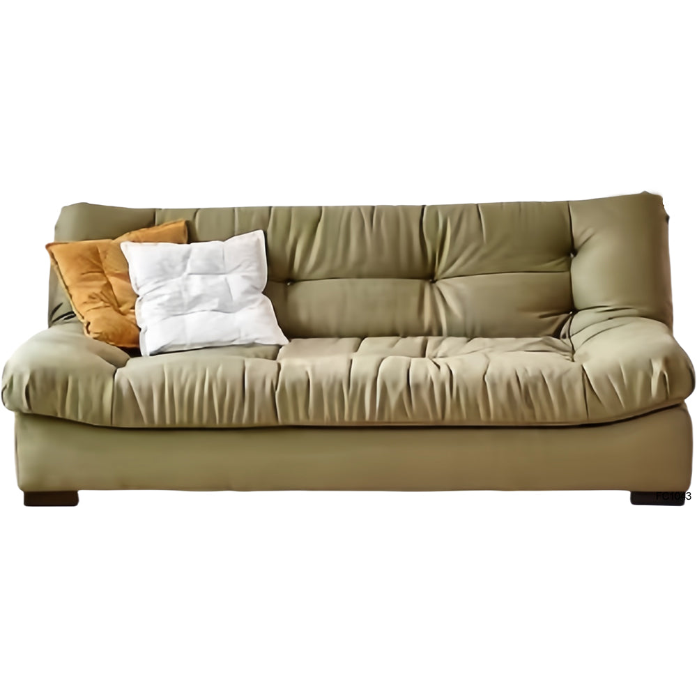 LUXORA FC1043 Solid Wood 195/240cm Sofa Down Feathers and Plush Cotton Filling Sofa Bed