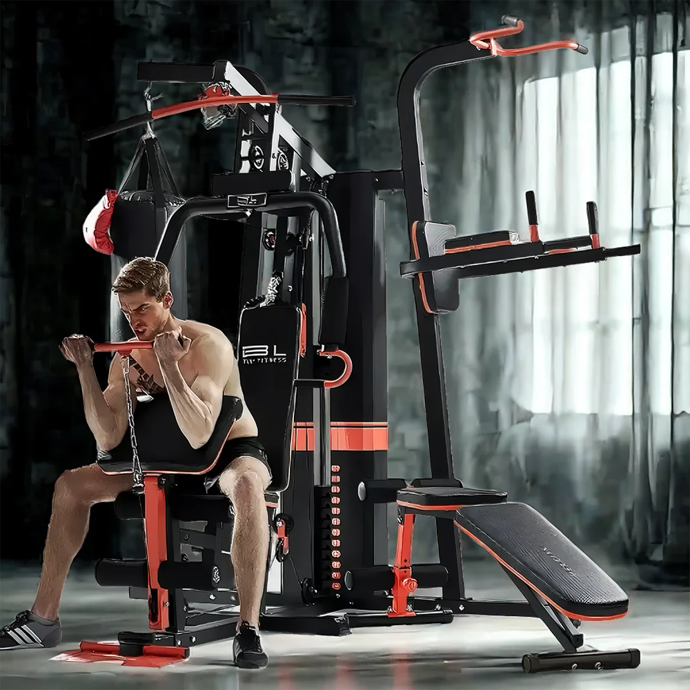 MERIDIAN 705A Multi-Function Exercise Fitness Boxing Punching Bag Pull-Up Equipment Machine Home Gym Smith Machine