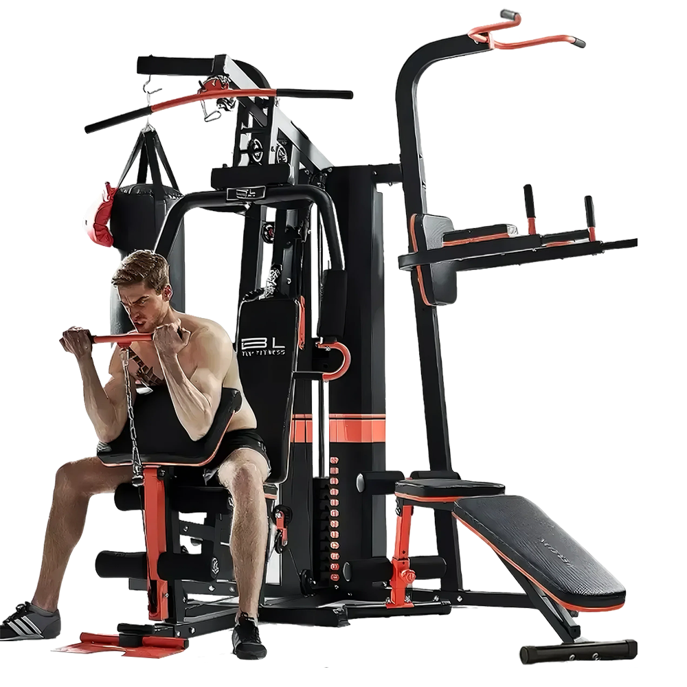 MERIDIAN 705A Multi-Function Exercise Fitness Boxing Punching Bag Pull-Up Equipment Machine Home Gym Smith Machine