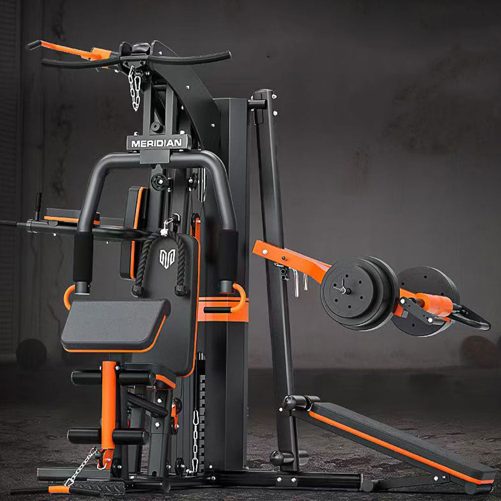 MERIDIAN M3 Multi-Function Workout Weight Station Exercise Fitness Training Bench Home Gym Smith Machine
