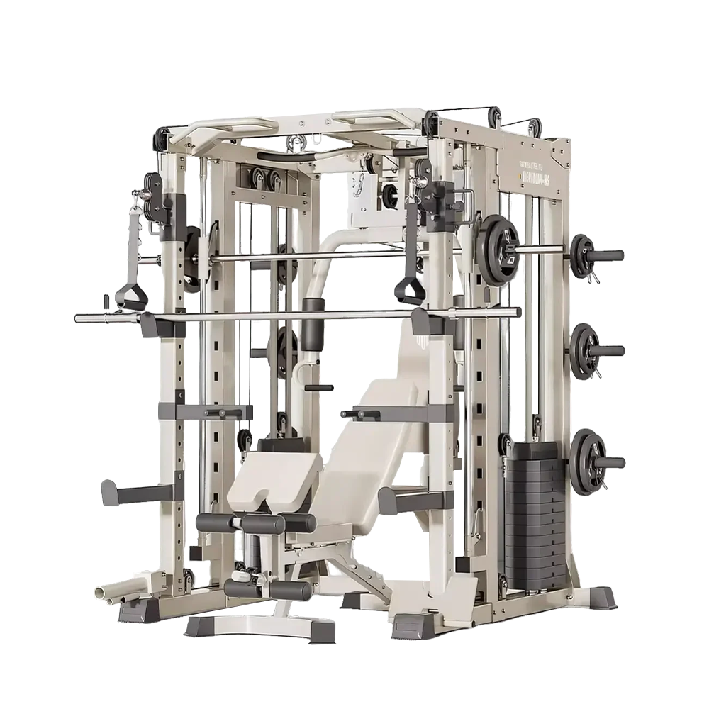 MERIDIAN B6 Multi Function Power Rack Squat Cage Weight Train Equipment Smith Butterfly Machine Home Gym Smith Machine