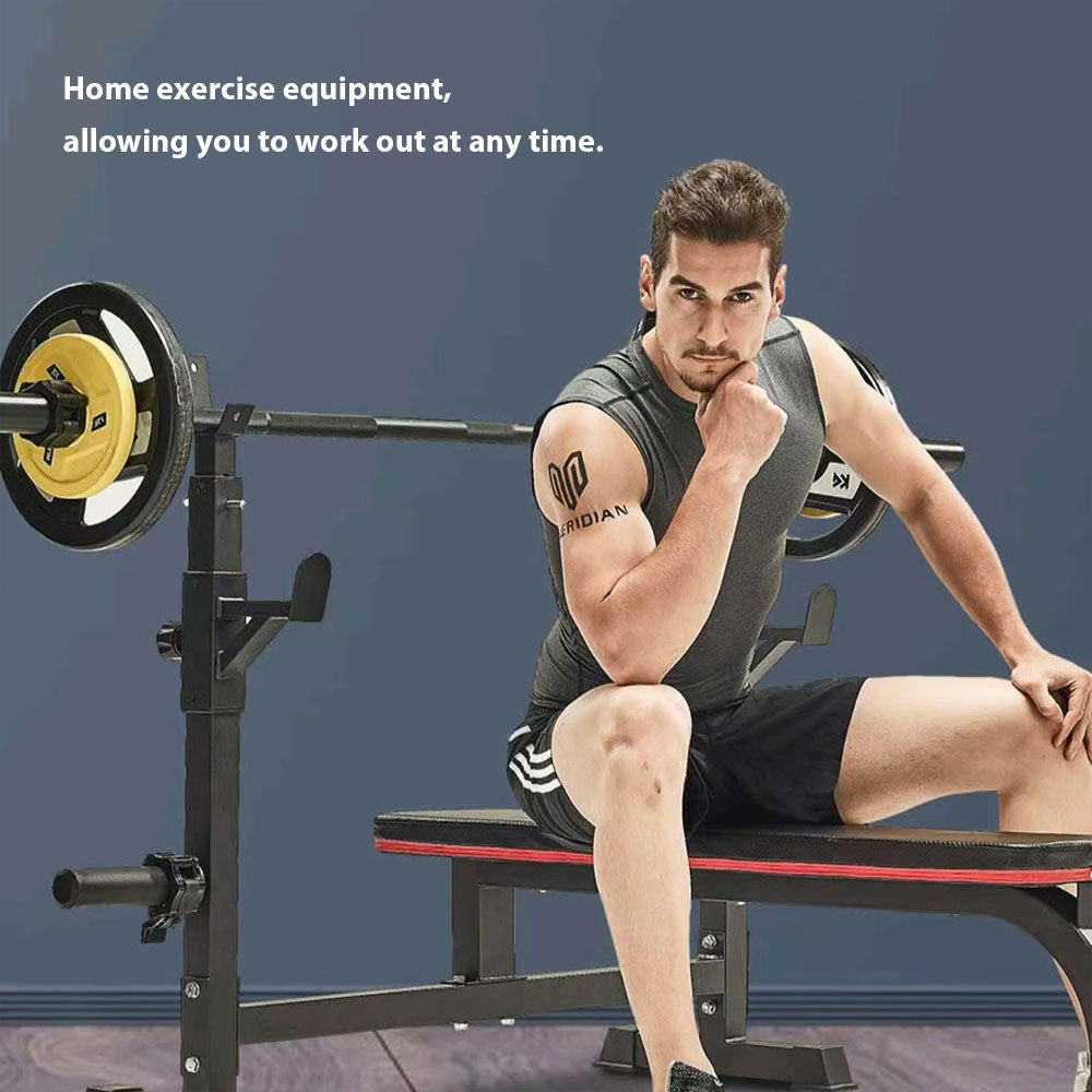 MERIDIAN C2 153.3cm Multi-functional Home Training Weightlifting Bed And Bench Press Rack Home Gym