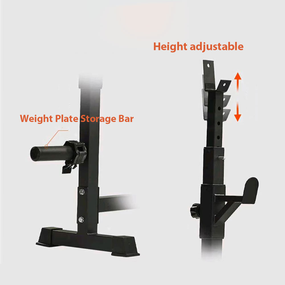 MERIDIAN C2 153.3cm Multi-functional Home Training Weightlifting Bed And Bench Press Rack Home Gym