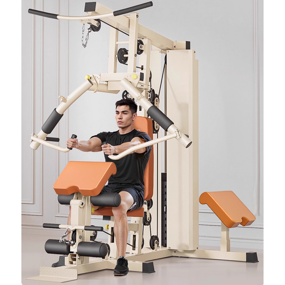 MERIDIAN Multi-Functional Machine Single-Person Standing Comprehensive Training Device Home Gym Smith Machine