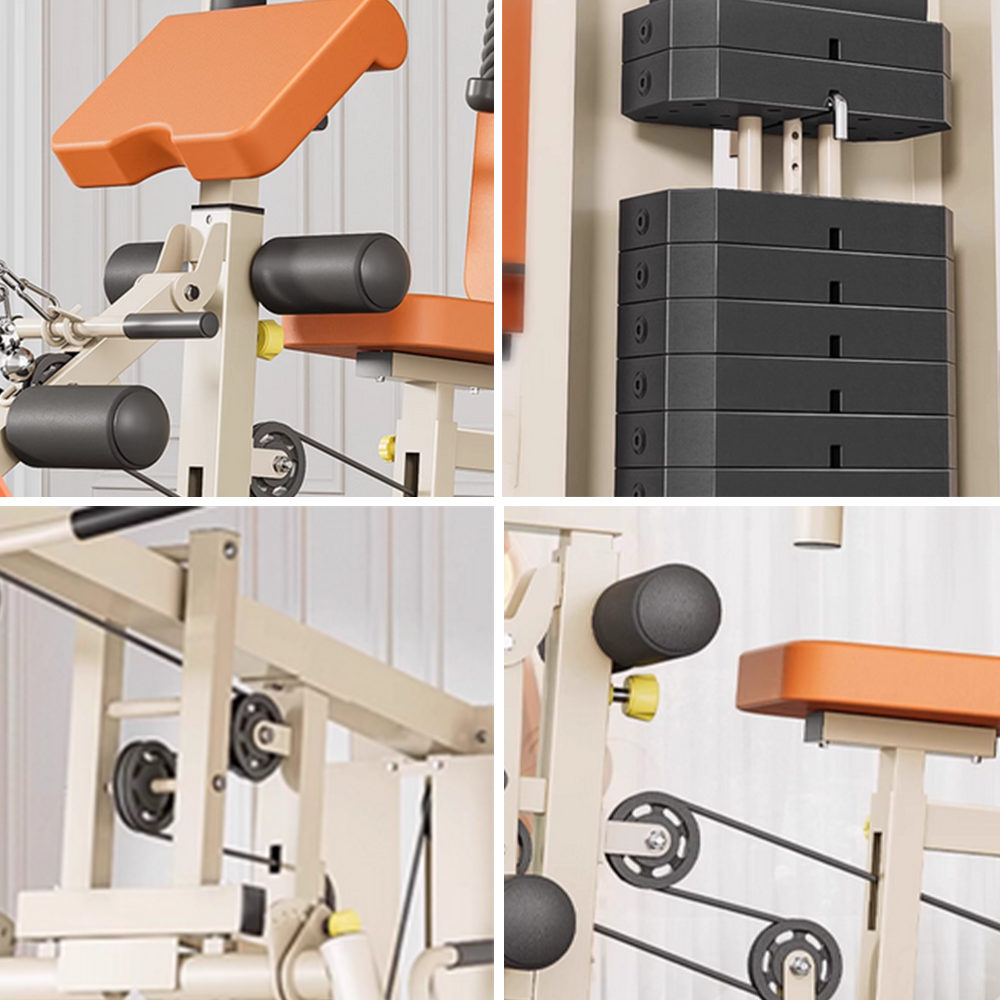 MERIDIAN Multi-Functional Machine Single-Person Standing Comprehensive Training Device Home Gym Smith Machine