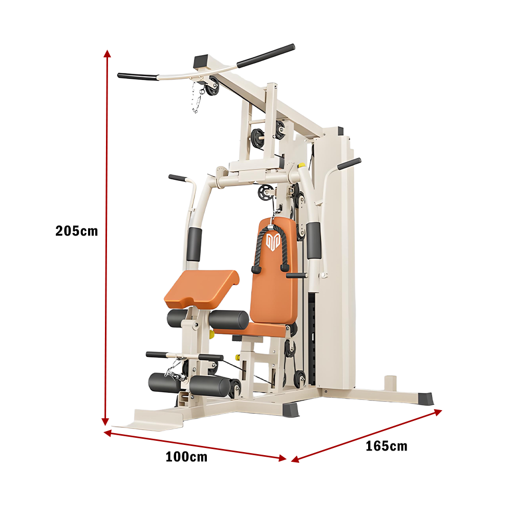 MERIDIAN Multi-Functional Machine Single-Person Standing Comprehensive Training Device Home Gym Smith Machine