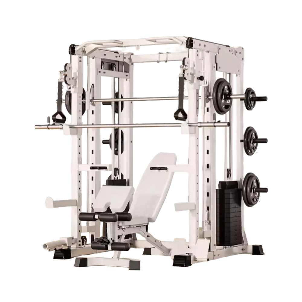 MERIDIAN Smith Multi Functional Machine Multi Function Power Rack Squat Cage Weight Train Equipment Instrument Home Gym Smith Machine