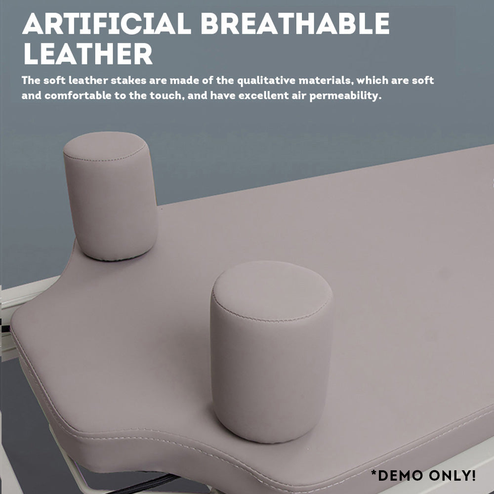 FLEXIO Multi-purpose Foldable Steel Frame Pilates Reformer Pilates Tables-Pink Home Gym