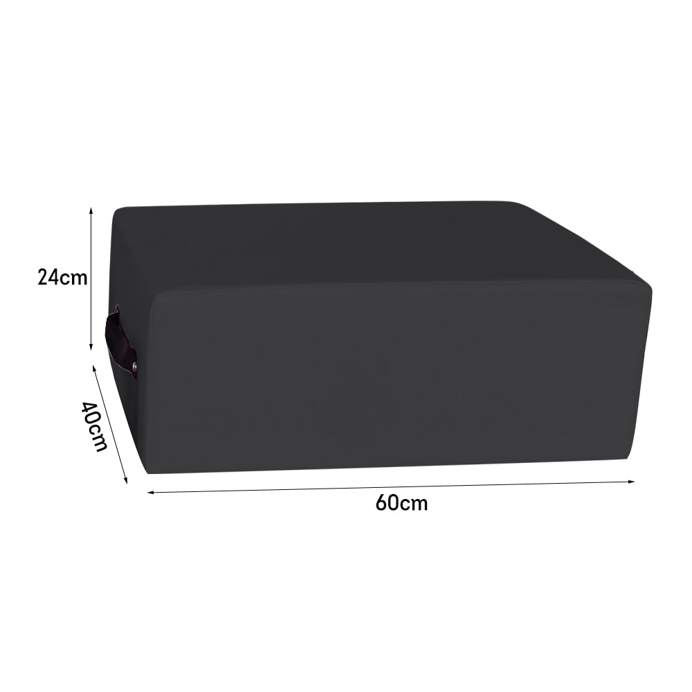 FLEXIO Pilates Reformer Box Pilates Accessory - Black Home Gym