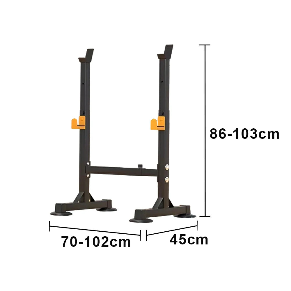 FITPRO Adjustable Dip Bars 86-103cm Height 300kg Capacity Heavy Duty Steel Parallel Bars Home Gym Training