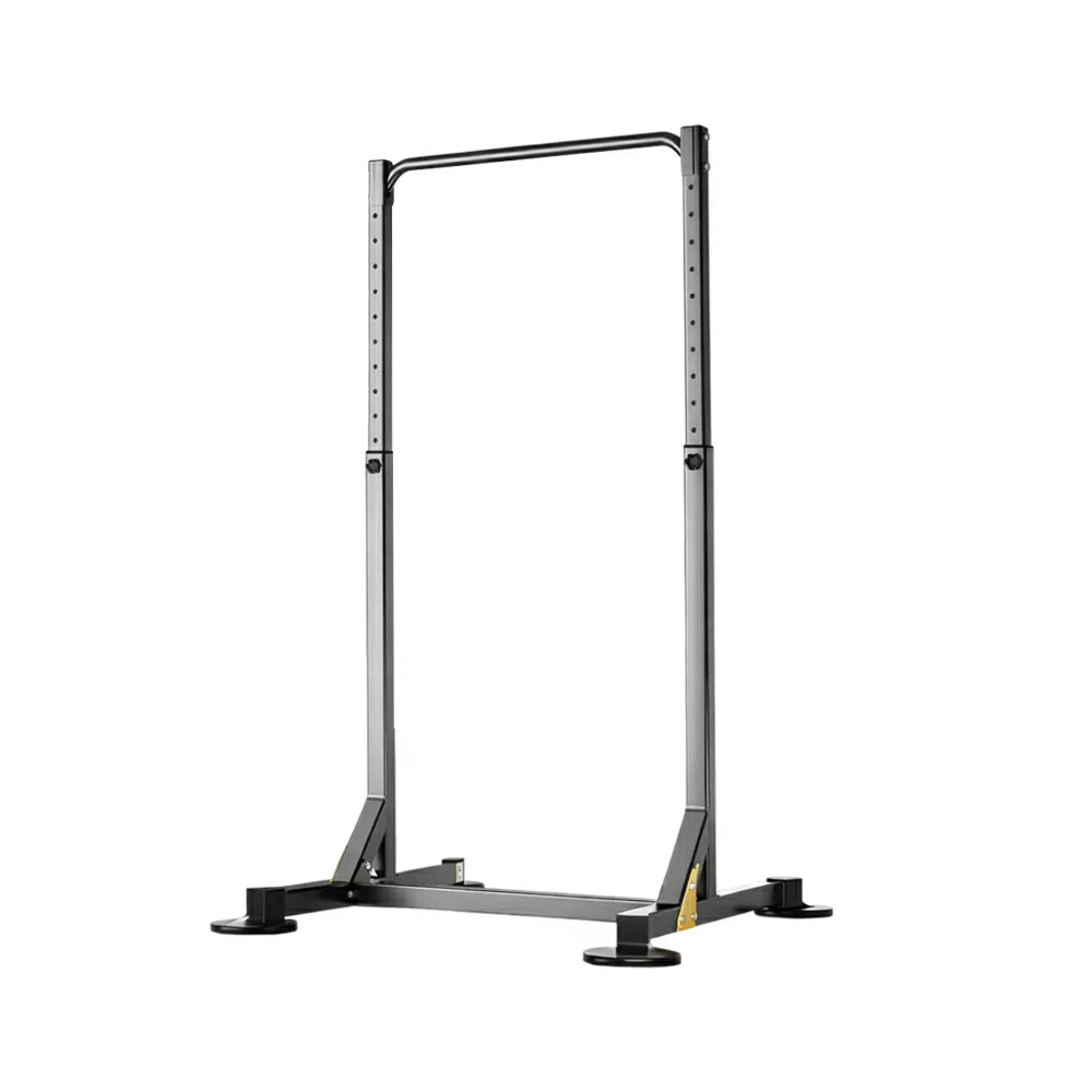 FITPRO Power Tower Pull Up Bar Adjustable 140-220cm Heavy Duty Steel 500kg Capacity Home Gym Training Station