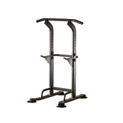 FITPRO Pull Up Bar Station Adjustable 170-210cm Heavy Duty Steel 500kg Capacity Home Gym Strength Training - Black