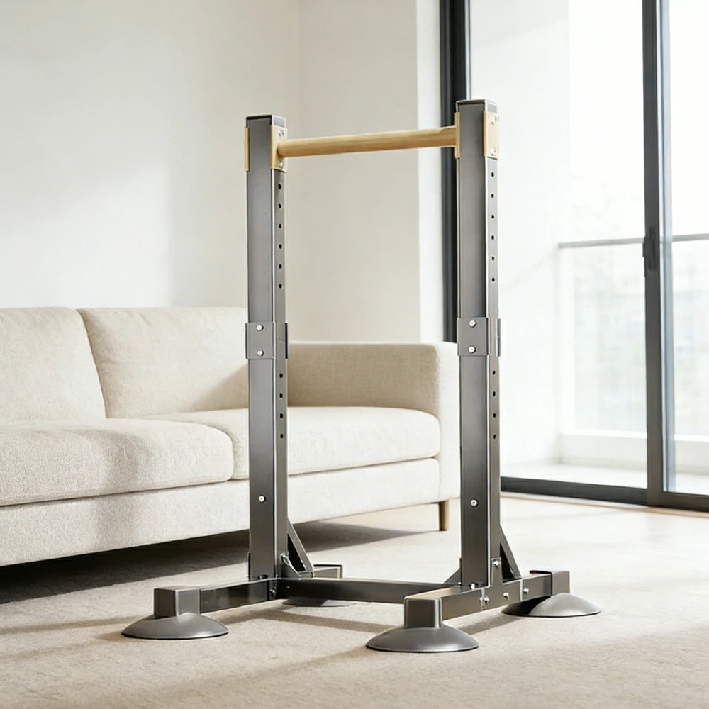 FITPRO Kids Pull Up Bar Adjustable 153-216cm Height Stable Steel Frame Home Fitness Training for Children