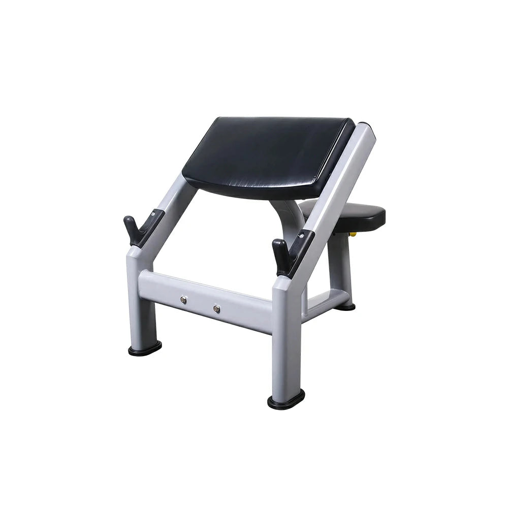 FITPRO Heavy Duty Workout Bench Reinforced Frame 300KG Capacity Adjustable Height Home Gym Training - Silver&Black