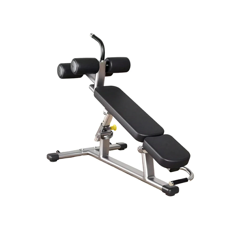FITPRO Adjustable Ab Bench Heavy Duty 600KG Capacity Multi Angle Sit Up Bench Full Body Training Home Gym - Black
