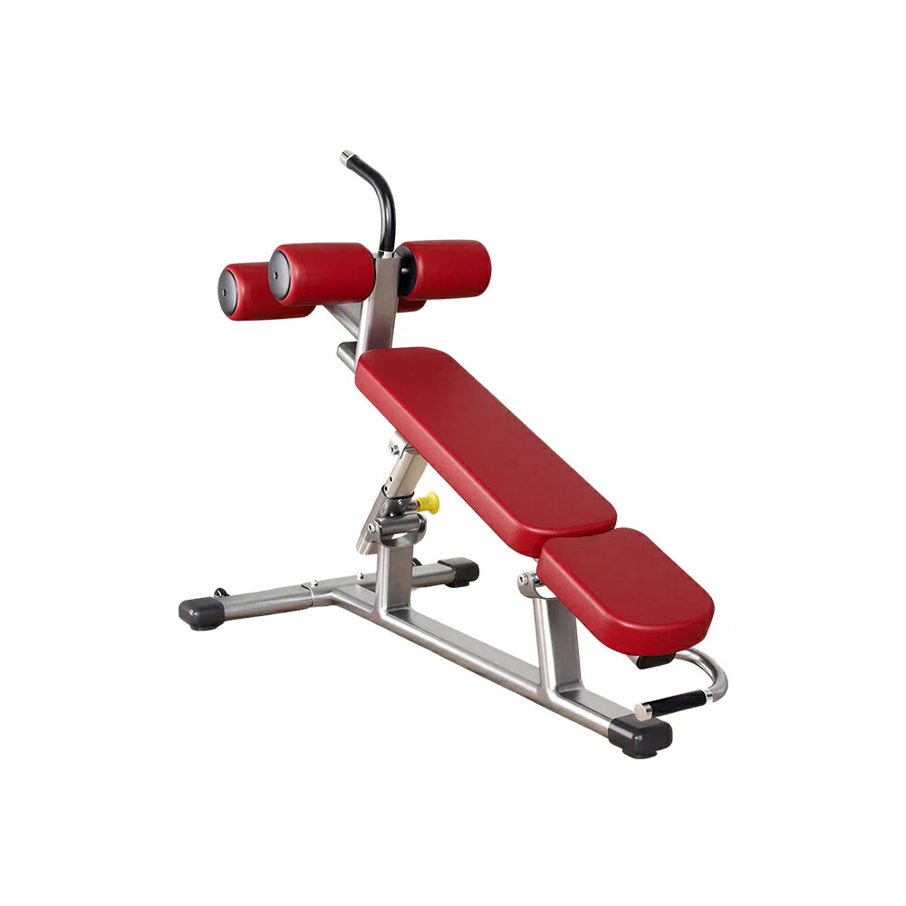FITPRO Adjustable Ab Bench Heavy Duty 600KG Capacity Multi Angle Sit Up Bench Full Body Training Home Gym - Red
