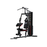 FITPRO Home Gym Multi-Functional Trainer 63KG Adjustable Weight Stack Full Body Workout Bedroom & Home Gym - Red
