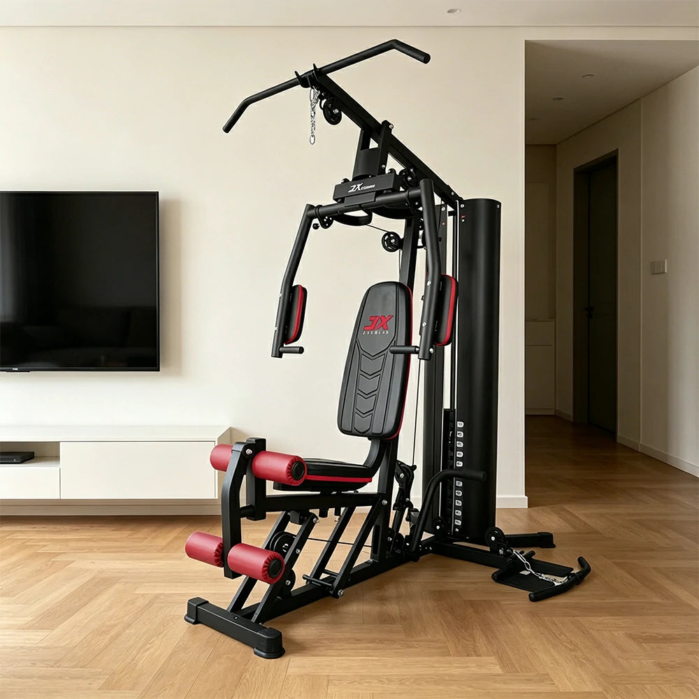 FITPRO Multi-Functional Home Gym Trainer 60KG Adjustable Weight Stack Full Body Workout Apartment & Home Gym