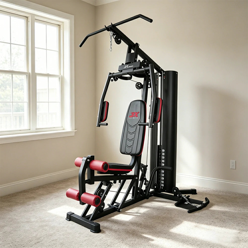 FITPRO Multi-Functional Home Gym Trainer 60KG Adjustable Weight Stack Full Body Workout Apartment & Home Gym