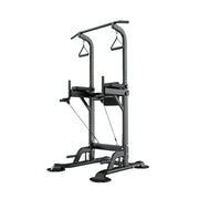 FITPRO Power Tower Multi-Function Strength Training Heavy Duty Steel 750kg Capacity Stable Home Gym Station - Black