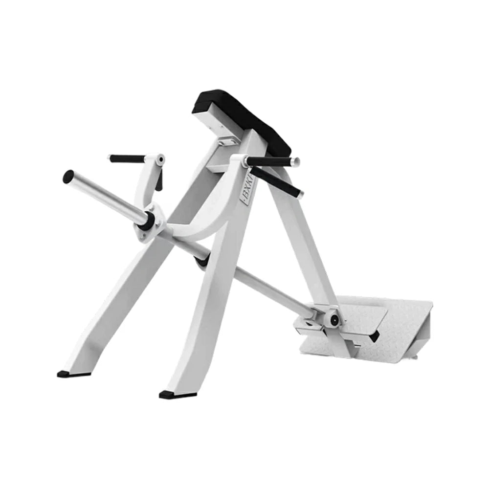 FITPRO T-Bar Row Trainer Heavy-Duty Steel 100x50mm Targeted Back & Core Strength Home Gym Apartment - White