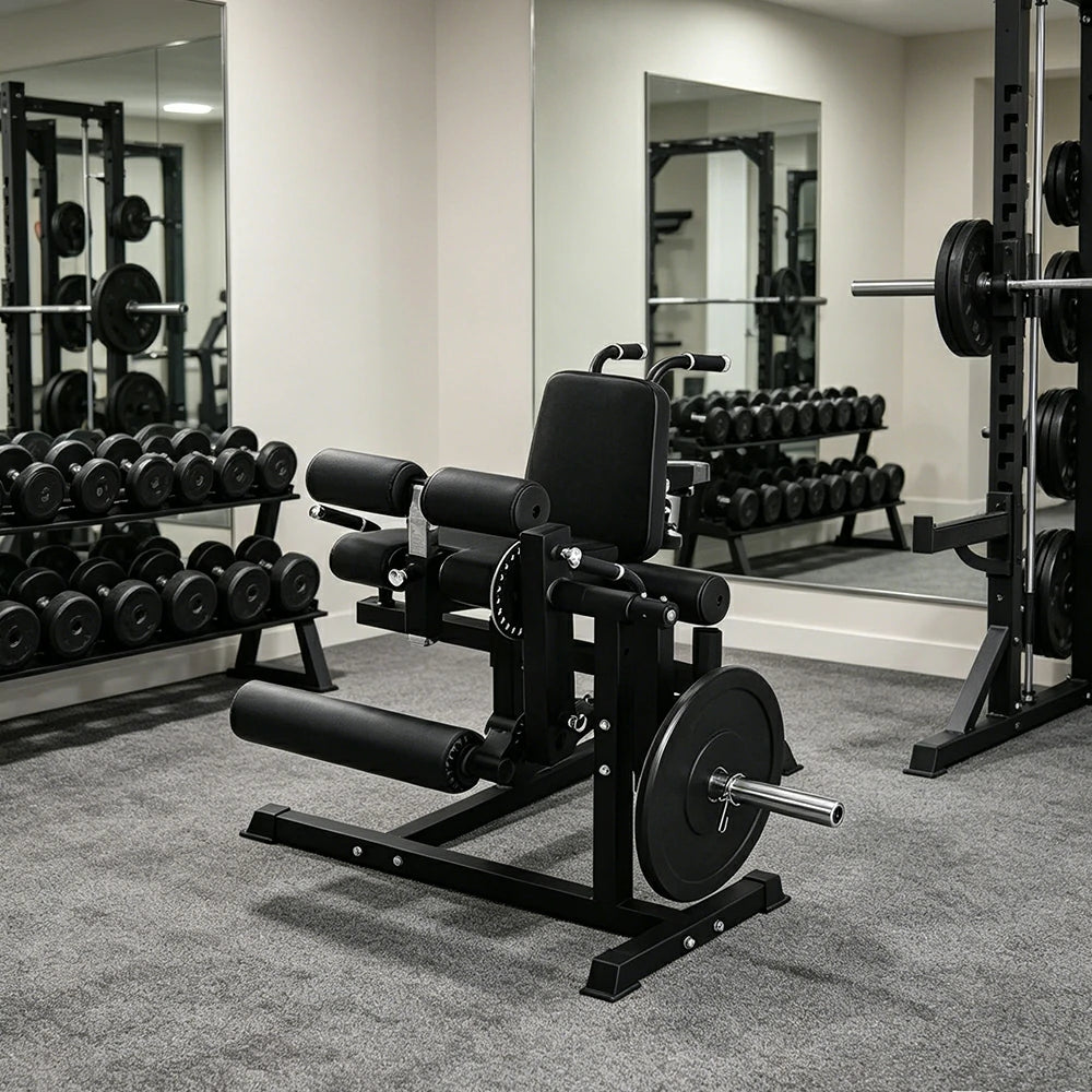 FITPRO Multifunctional Lower Body & Core Trainer Adjustable Angles Heavy-Duty Steel Home Gym Small Spaces