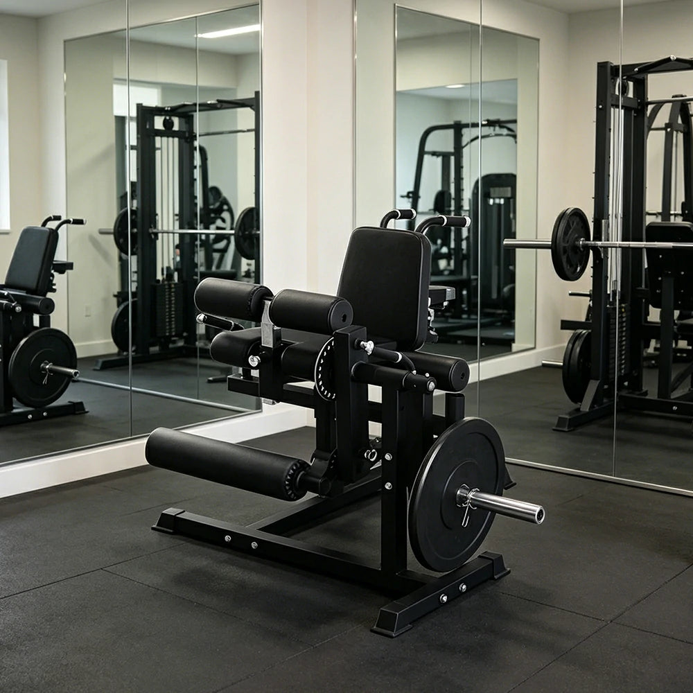 FITPRO Multifunctional Lower Body & Core Trainer Adjustable Angles Heavy-Duty Steel Home Gym Small Spaces