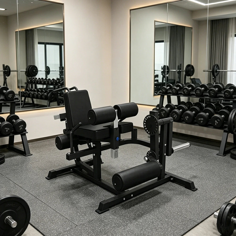 FITPRO 6-in-1 Lower Body & Core Trainer 360-degree Adjustable Heavy-Duty Steel Home Gym Small Spaces